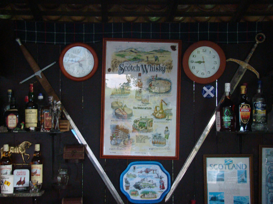 Réplicas de espadas escocesas